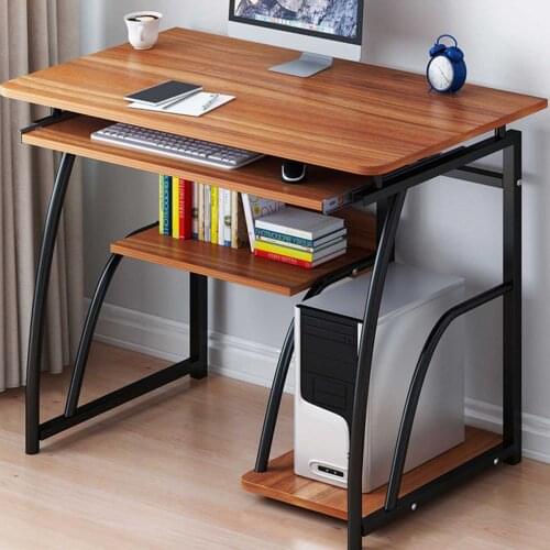 70x40x71cm Modern Computer Desk with Keyboard bracket Workstation Study Writing Table Home Office Furniture