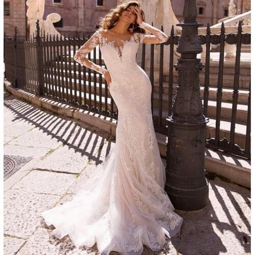 Xuzey Mermaid Silhouette Wedding Dresses