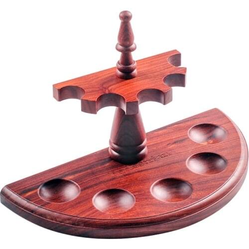 5 Tobacco Pipes Holder Rack Rose Wooden Smoking Pipe Stand Smoking Pipe Accessories Rack Tobacco Pipes Holder