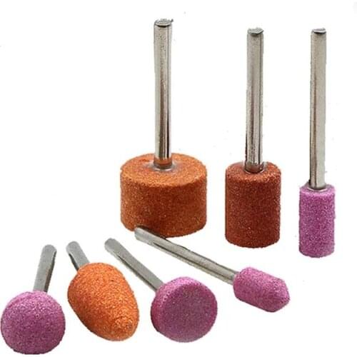 Abrasive Mounted Stone Points Electric Grinding Accessories Polishing Head Wheel Tool For Dremel Rotary Power Tools