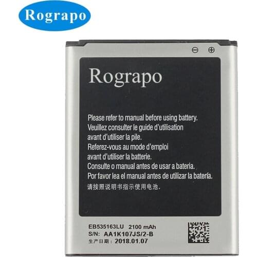 Full 2100mAh EB535163LU Replacement Battery Accumulator For Samsung I9082 Galaxy Grand DUOS I9080 I879 I9118 Neo+ i9168 i9060