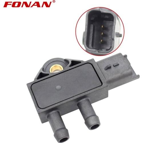 DPF EXHAUST DIFFERENTIAL PRESSURE SENSOR FOR PEUGEOT 5008 508 308 407 CITROEN C4 1.6 9662143180