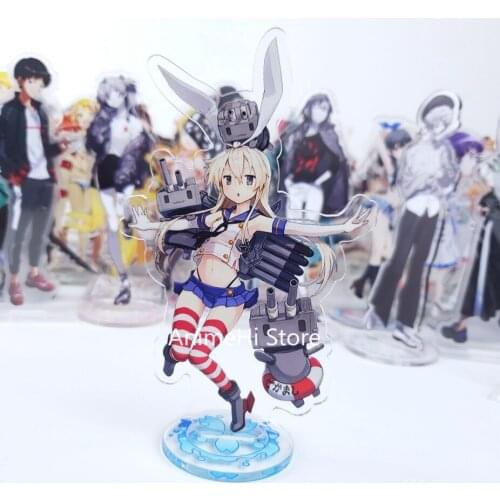 Kantai Collection action figura Anime Fubuki Akagi kaga Mutsu Kongou hyper Akatsuki acrylic dolls figure toy 15cm