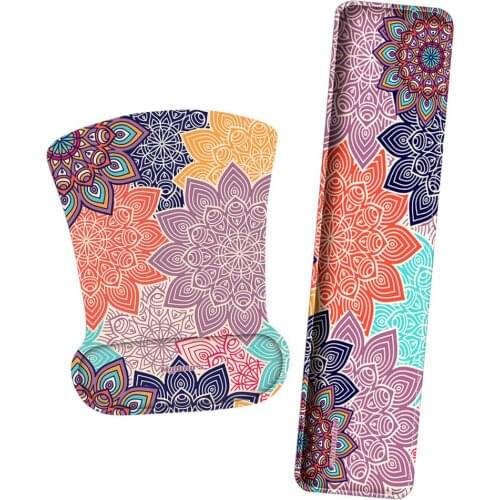 Mechanical Keyboard Wrist Rest Pad Mouse Wrist Rest Pad Ergonomic Memory Foam Set Comfort Mouse Pad For Office Computer Laptop