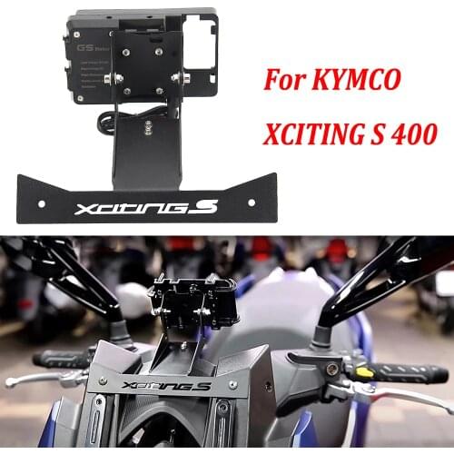Taiwan Imported Rowing Guang Yang - Modified For Kymco XCITING S 400 S400 Motocycle Accessories Phone Navigation Bracket Mobile