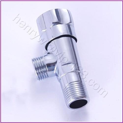 L15366 Luxury Chrome Finish 1/2 Brass Angle Valve