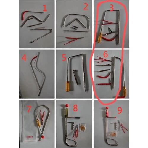 MultipulAnti-theft door peep hole Hooks tools for lockmith