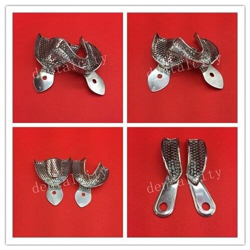 New Dental Trays Denture Instruments Stainless steel Impression Tray