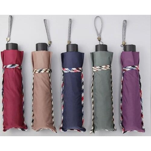 Authentic Paradise Umbrella Outdoor Double Umbrella Three Fold Umbrella Men and Women Increase Business Umbrella Paradise