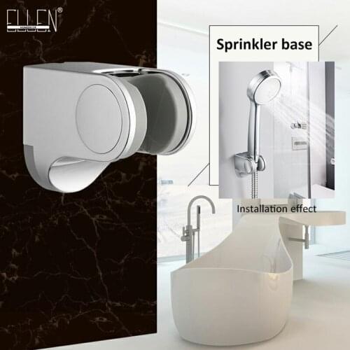 ABS Hand Shower Holder Bathroom Shower Holder Shower Bracket Wall Mount Holder Adjustable ELM2121