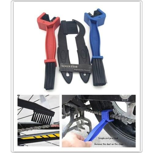 Motorcycle bike Chain Gear Scrubber Cleaner Brush Tools For HONDA CBR1100XX BLACKBIRD ST1300 ST1300A VFR800 CBR125R