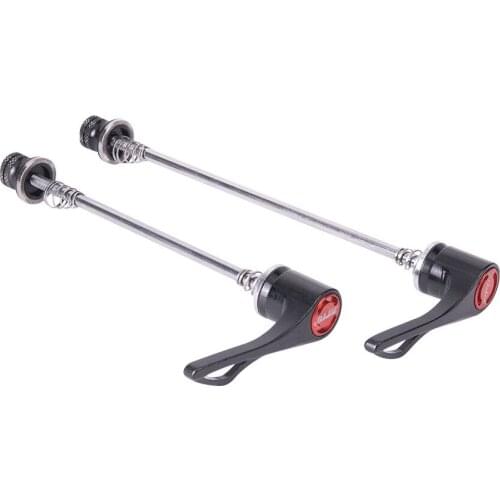 MTB Road Bike Screwed Skewers 9mm 5mm Quick Release Skewer For OLD 100mm 135mm Reliable Axle 1 Pair Bicycle Parts