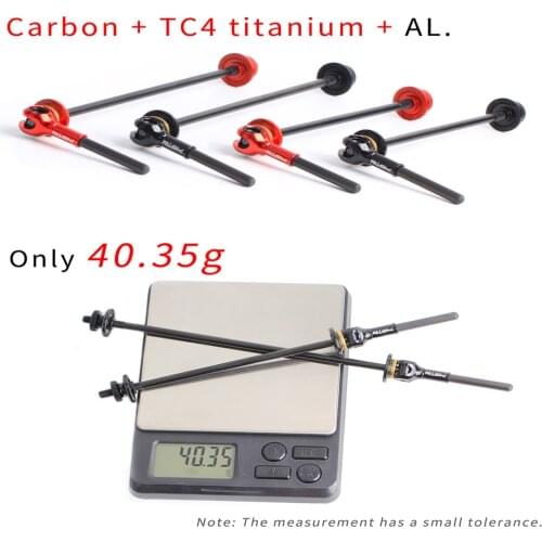 Ultralight Titanium Ti Axis QR Skewers MTB Road Bike Bicycle Quick Release 9mm 5mm Front 100 Rear 100/135mm Wheel Hub Skewers