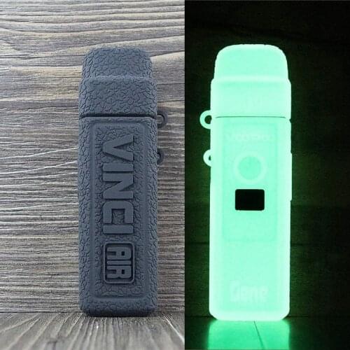 2pcs Texture Case Skin for Voopoo Vinci Air 30W pod kit Protective Silicone Rubber Sleeve Cover Shield Wrap gel