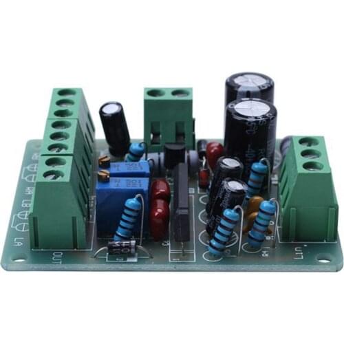 DC 12V Power Amplifier VU Meter Driver Board DB Audio Level Meter VU Header Driver Speaker TA7318P for Denon