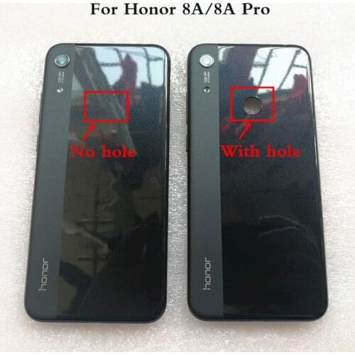 6.09" For Huawei Honor 8A / 8A pro JAT-LX1 JAT-L41 JAT-LX3 Back Battery Cover Door Housing case Rear parts With Side buttons