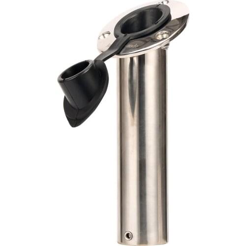 2X Rod Holder Flush Mount Stainless Steel Fishing Rod Holders 30 Degree Pretty