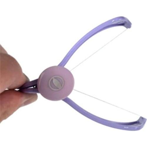 2Pcs Ladies Face Plucking Device Manual Hair Clipper Cotton Thread Hair Removal And Plucking Artifact For Cheeks Eyebrow