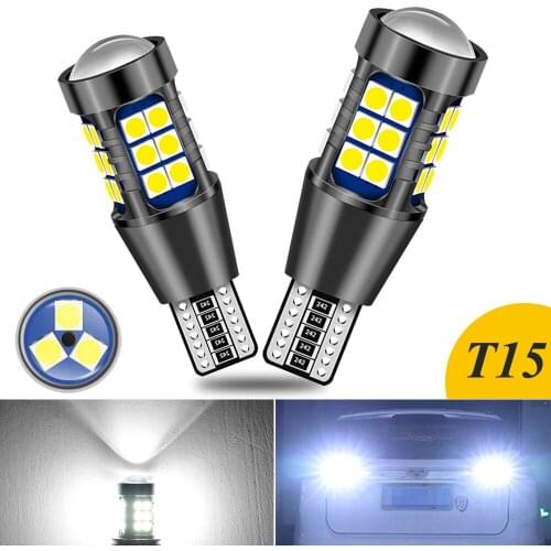 2x 921 T15 W16W 1156 ba15s 7440 LED Bulbs Car Backup Reverse Light for BMW E60 E90 E91 Ford Fiesta Fusion Focus Mazda 3 5 6 CX-5