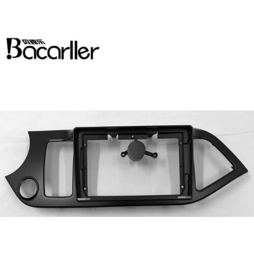 9 Inch Car Fascia For KIA PICANTO Morning 2011-2017 Double Din Car Dvd Frame Kit Panel Dash Mount Installation Dashboard