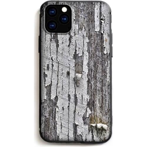 Cracked wood paint spray paint carving Phone Case for iPhone 11 12 Pro mini pro XS MAX 8 7 6 6S Plus X 5S SE 2020 XR phone case