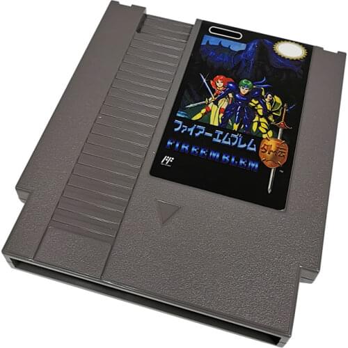 Classic retro video game 8-bit NES game cartridge for 72pin NES game console - gray shell