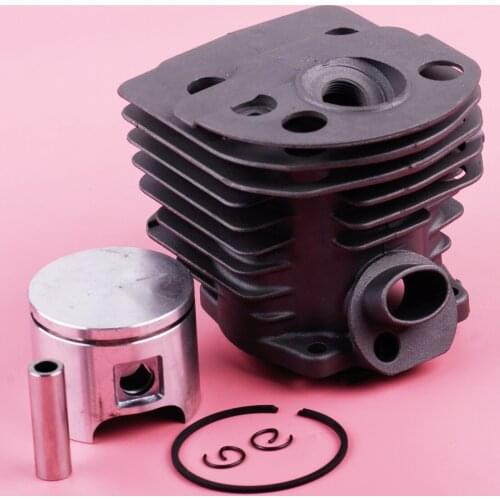 LETAOSK 46mm Cylinder & Piston Kit 503 60 91 71 fit for Husqvarna 50 51 5555 Chainsaw