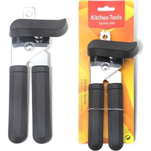 Kitchen Easy Portable Can Opener Manual Stainless Steel Blade Opening Tool