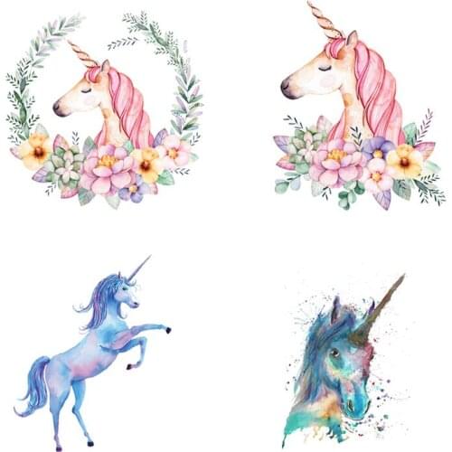 Colife Small Size Cheap Patches 4pcs/lot Iron On Patches For Clothing DIY Accessory Decoration Print On T-shirt Dresses