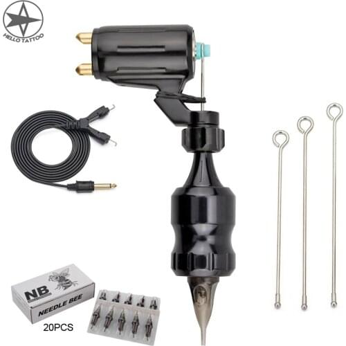 HELLO Original Tattoo Rotary Machine Gun Direct Drive Tattoo Pen Machine Tattoo Kits Set Supply