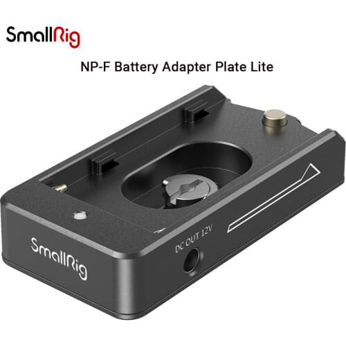 SmallRig NP-F Battery Adapter Plate Lite with NP-FZ100 Dummy Battery 3095