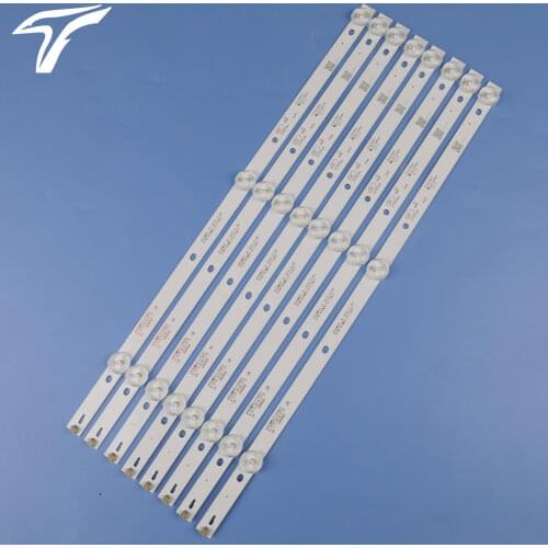 8 PCS/lot LED backlight strip for 43PFT4002 43DL4012N 43HFF5952 L43E6800 K430WDK3 K430WDC1 A1 A3 4708-K43WDC-A3113N11 A1113N11
