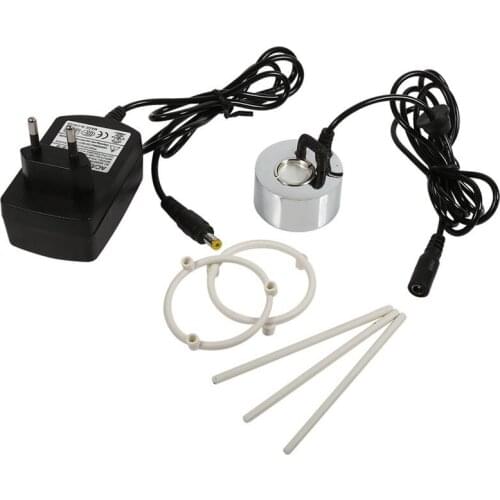 EU Plug 24V Ultrasonic Mist Maker Fogger Water Fountain Pond Rockery Fishtank Vase Birdbath Atomizer Air Humidifier Mist Maker W