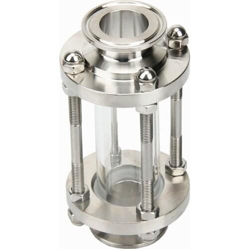 Stable Sight Glass Easy Install 360 Degree Diopter Flow Multipurpose Stainless Steel Tri Clamp Sanitary Fitting Anti-Corrosion