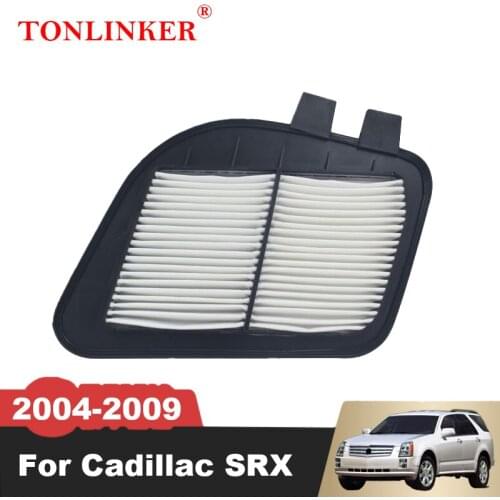 TONLINKER Air Filter For Cadillac SRX 3.6AT 4.6AT 2004 2005 2006 2007 2008 2009 2013-2017 25735595 ADA102220 Car Accessories