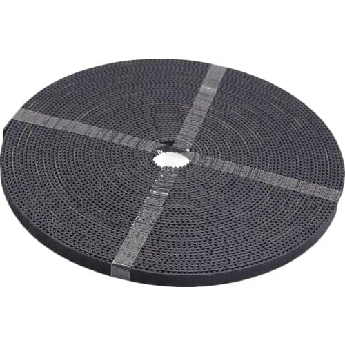 3D Printer Parts Accessory 10Meters 2M open timing belt width 6mm for 3D printer parts 2M-6mm timing pulley Free shipping