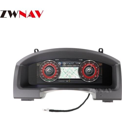 12.3" Android 9 Instrument Panel Replacement Dashboard Entertainment System For Toyota Land Cruiser 2008-2019 multimedia player