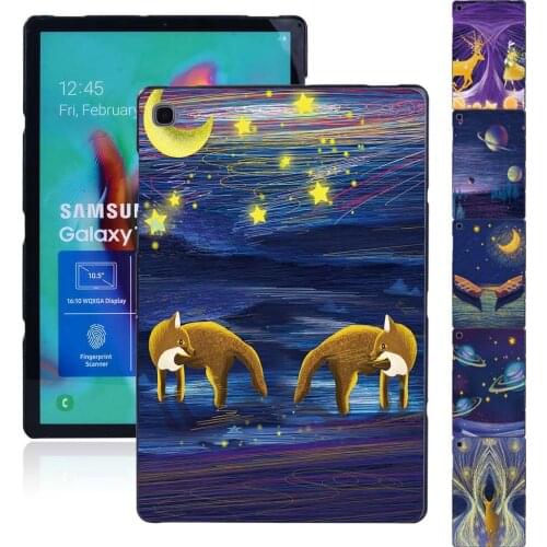 Case For Samsung Galaxy Tab S4/Tab S5e 10.5"/Tab S6/Tab S6 Lite 10.4" P610 P615/Tab S7 T870 T875 11" Tablet Back Shell