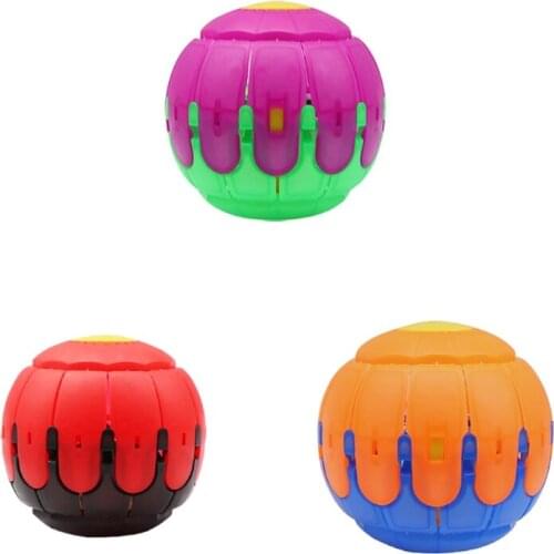 Toss Game Flying Disc w/ Built-in LED Outdoor Sport Toy Balance Coordination Ball Game Family Interaction Toy Boys Gift
