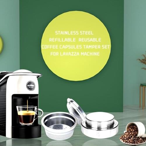 Espresso Capsule For Lavazza Reusable Coffee Capsule Compatible With Lavazza Machine Refillable Lavazza Filter Pods Coffee Tools