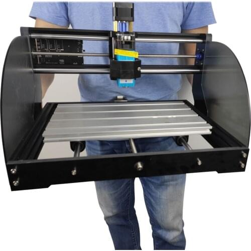 Laser Engraver 3 Axis PCB Milling Machine Wood Router CNC3018 Pro Max Laser Engraver Work Offline Bakelite Machine DIY Free