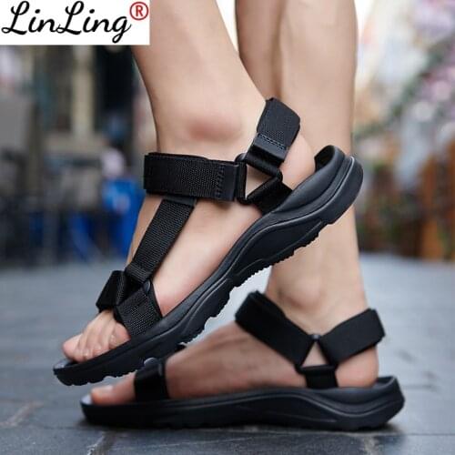 2021 Summer Men Sandals Gladiator Beach Casual Shoes Men Slippers Sport Water Flip Flops Sandalia Masculina Zapatos De Hombre