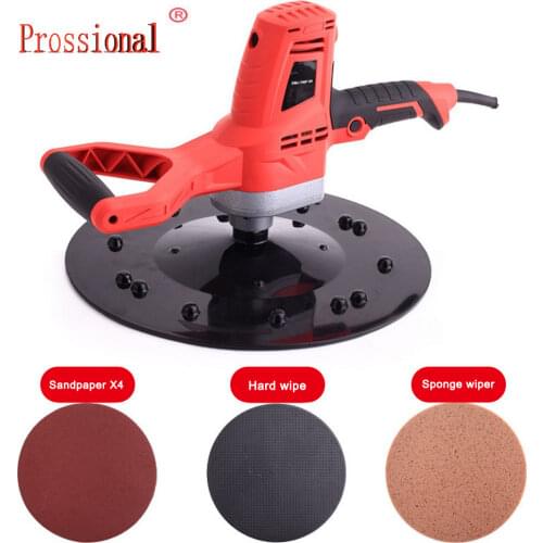 New Electric Concrete Epoxy Cement Mortar Trowel Masons Plastering Bucket Trowel Tool Wall Smoothing Polishing machine save time