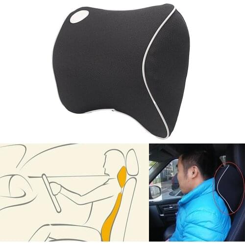 27x22x12cm Car Seat Headrest Universal Soft High Destiny Memory Foam Head Rest for SUV BMW Car