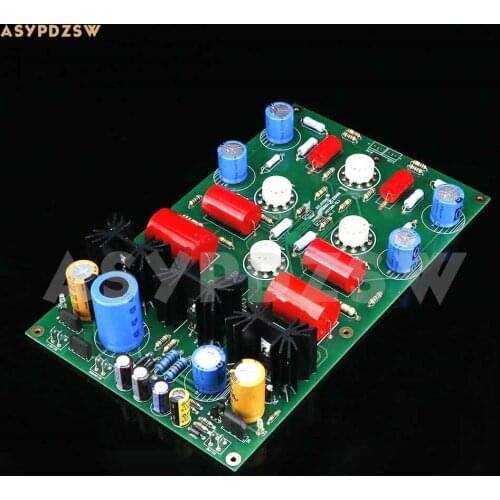 PRT08A 12AU7 12AX7 6JD8 Tube preamplifier Base on CAT-SL1 PCB/DIY Kit/Finished board (No tube)