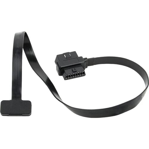 ODB II ODB2 16Pin Splitter Extension 1 x Male and 2 x Female for Car Truck the cable superior flexibility and durability