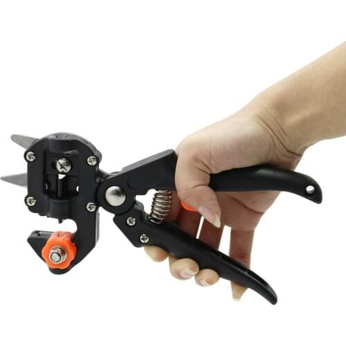 Orchard Tree Grafting Pruner Garden shears Cutting machine +2 blade Pruning pliers Seedling Planting tools Chopper 1 Set