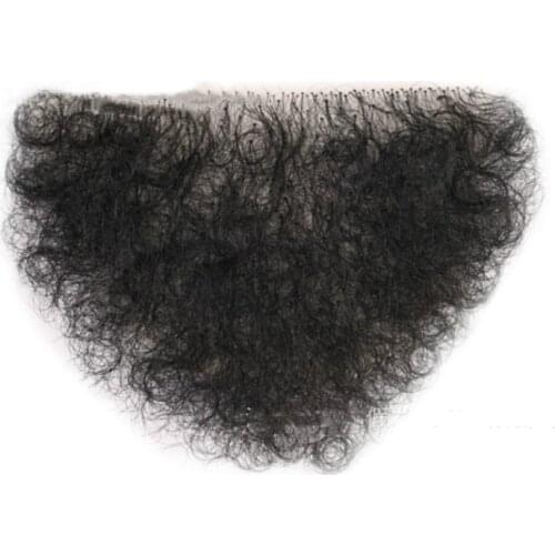 Silicone doll simulated pubic hair patch love invisible breathable private false pubic hair breathable patch