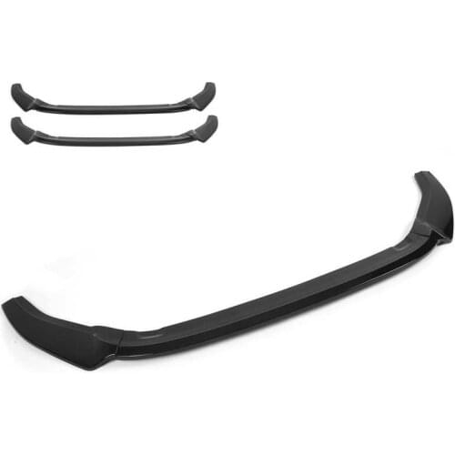 3pcs for Maxton Style Front Bumper Splitter Lip ABS Replacement for MK7 R 2013-2016 car bumper