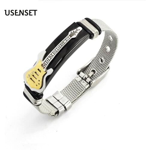 Золотые браслеты для мужчин USENSET China At AliExpress